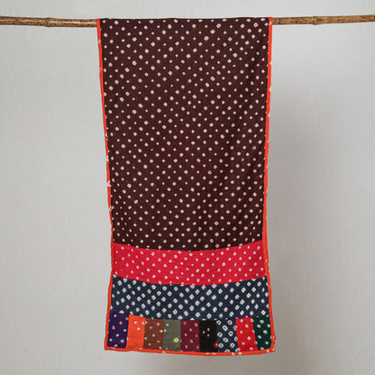 Multicolor - Bandhani Tie-Dye Patchwork Cotton Stole 24