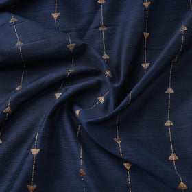 Thread Buti Spun Dupion Viscose Silk Plain Fabric 07