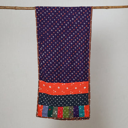 Multicolor - Bandhani Tie-Dye Patchwork Cotton Stole 20
