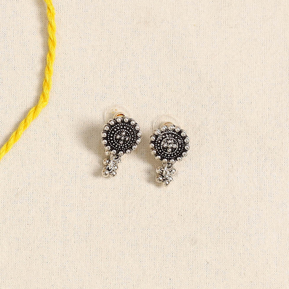 Yellow - german silver necklace set 12 - handcrafted