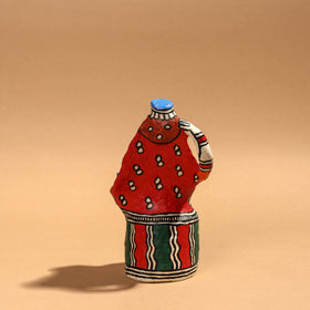 Doll - Madhubani Handpainted Paper Mache Home Decor Item