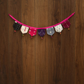 Multicolor - handmade fabric toran for home decor 18