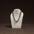 Green - Bead Work Handmade Baiga Tribal Moonga Dana Necklace 11
