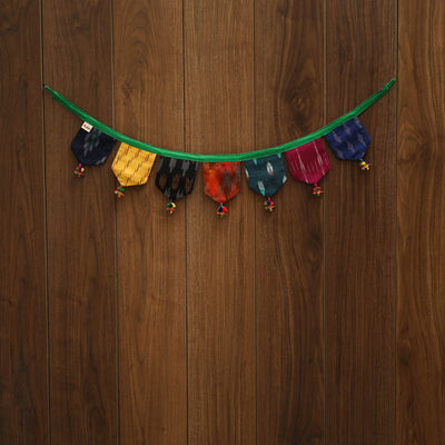 Multicolor - handmade fabric toran for home decor 20