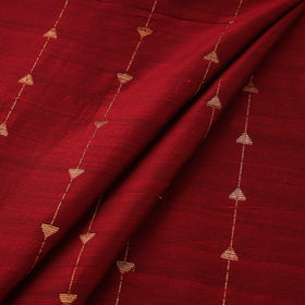 Thread Buti Spun Dupion Viscose Silk Plain Fabric 03