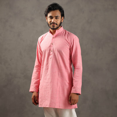 plain cotton men kurta