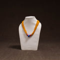 Yellow - Bead Work Handmade Baiga Tribal Moonga Dana Necklace 14