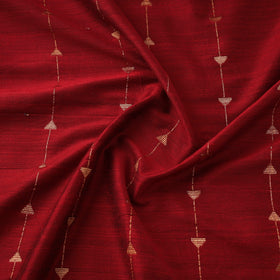 Thread Buti Spun Dupion Viscose Silk Plain Fabric 03