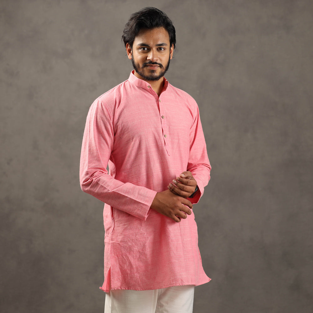 plain cotton men kurta