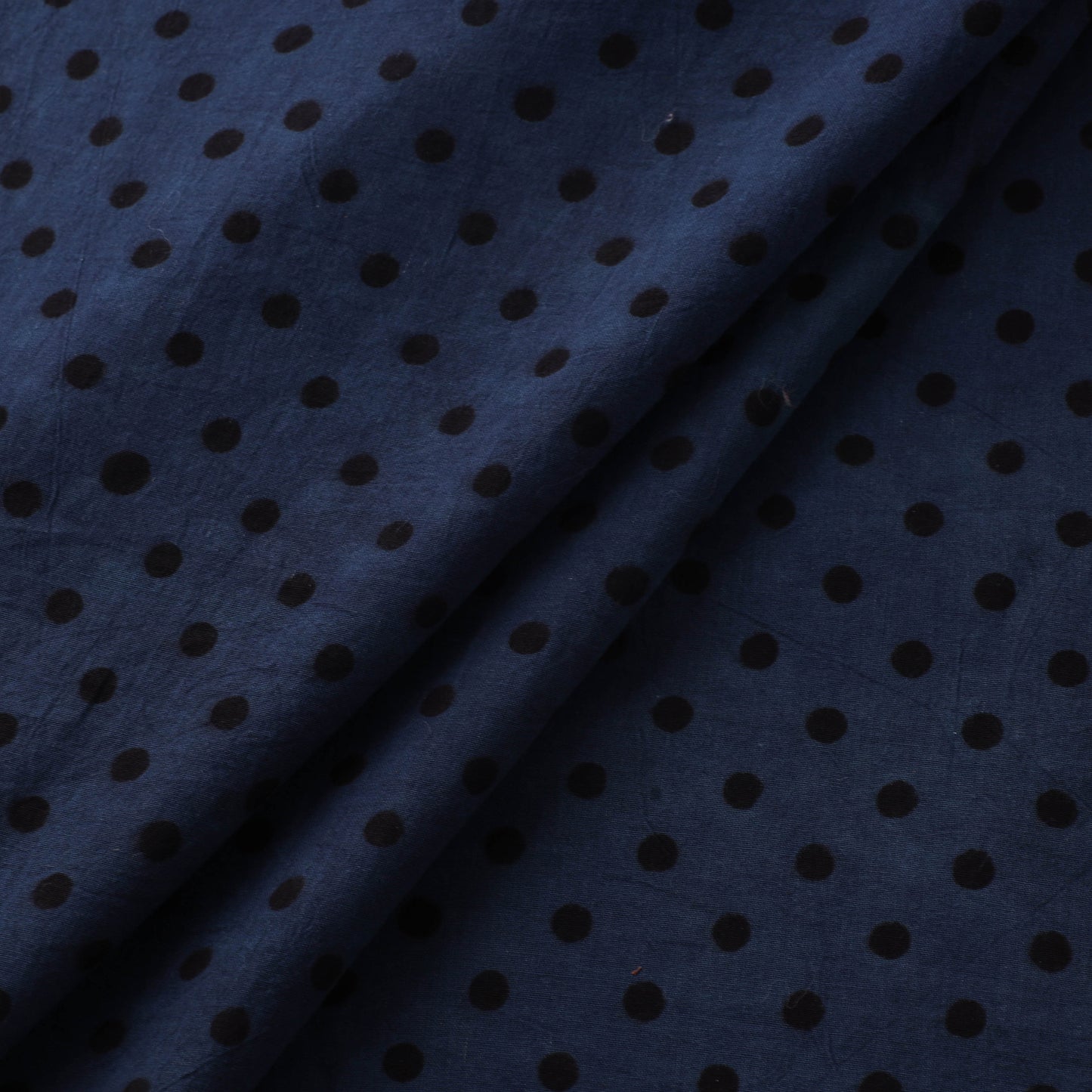 Ajrakh Hand Block Print Natural Dyed Pure Mul Cotton Fabric 06