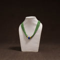 Green - Bead Work Handmade Baiga Tribal Moonga Dana Necklace 23