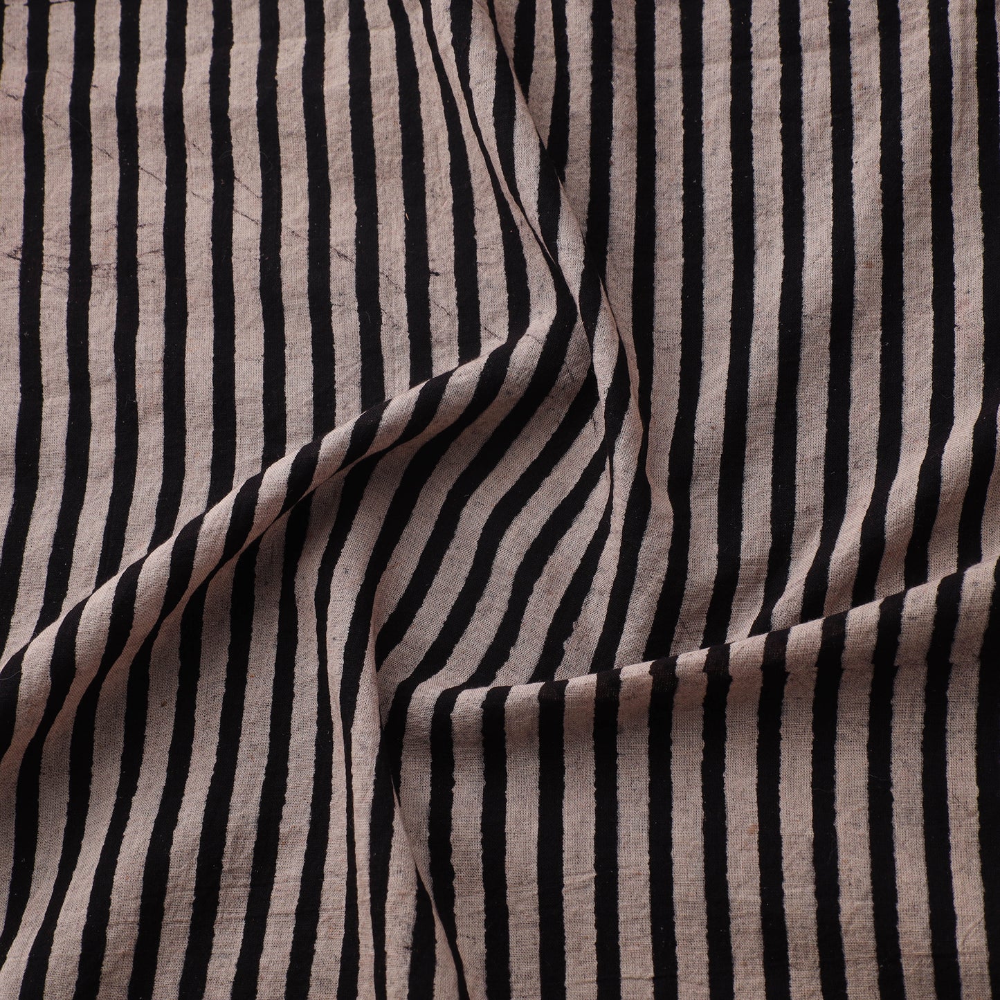 Ajrakh Hand Block Print Natural Dyed Pure Mul Cotton Fabric 07