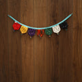 Multicolor - handmade fabric toran for home decor 27