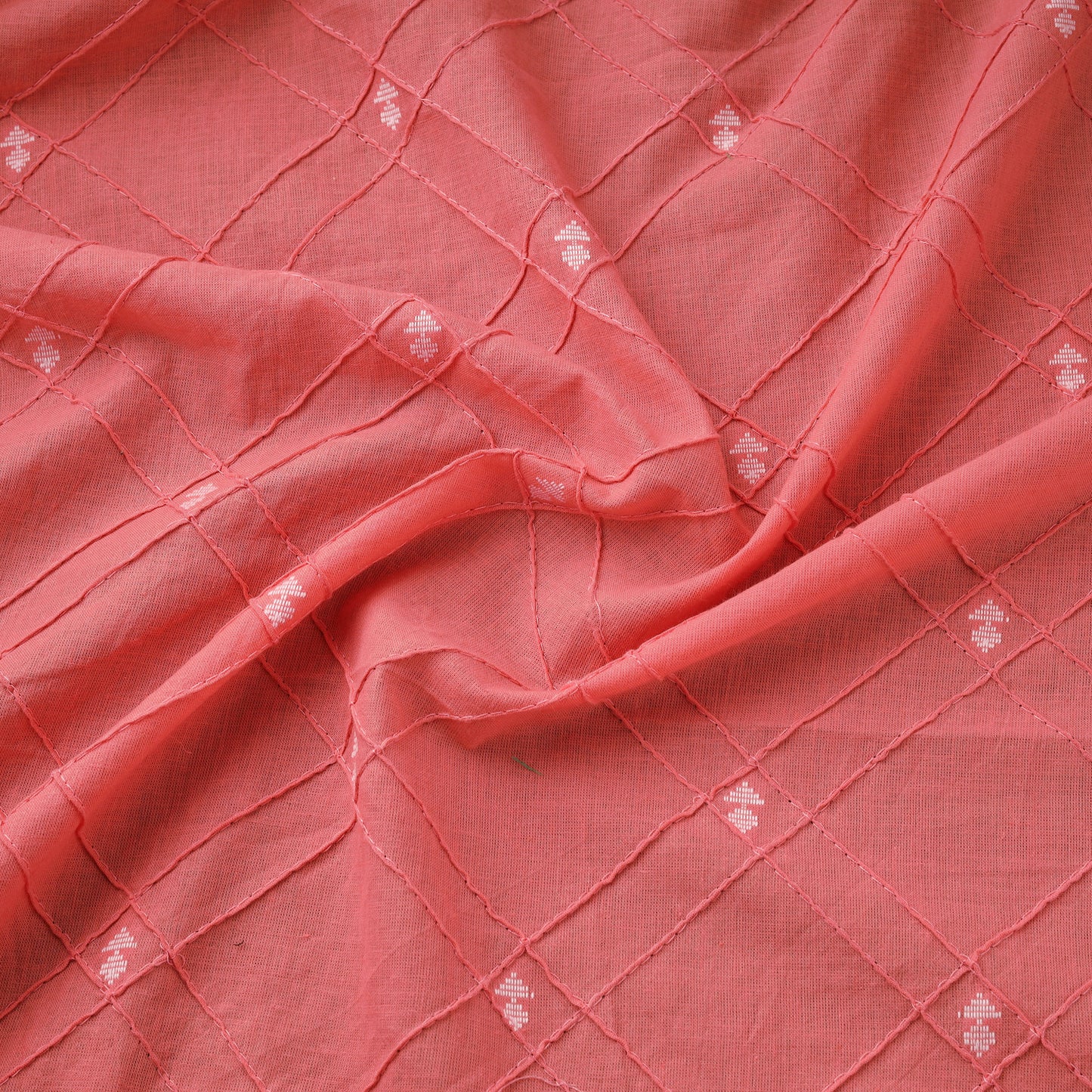 Prewashed Cotton Jacquard Buti Fabric 30