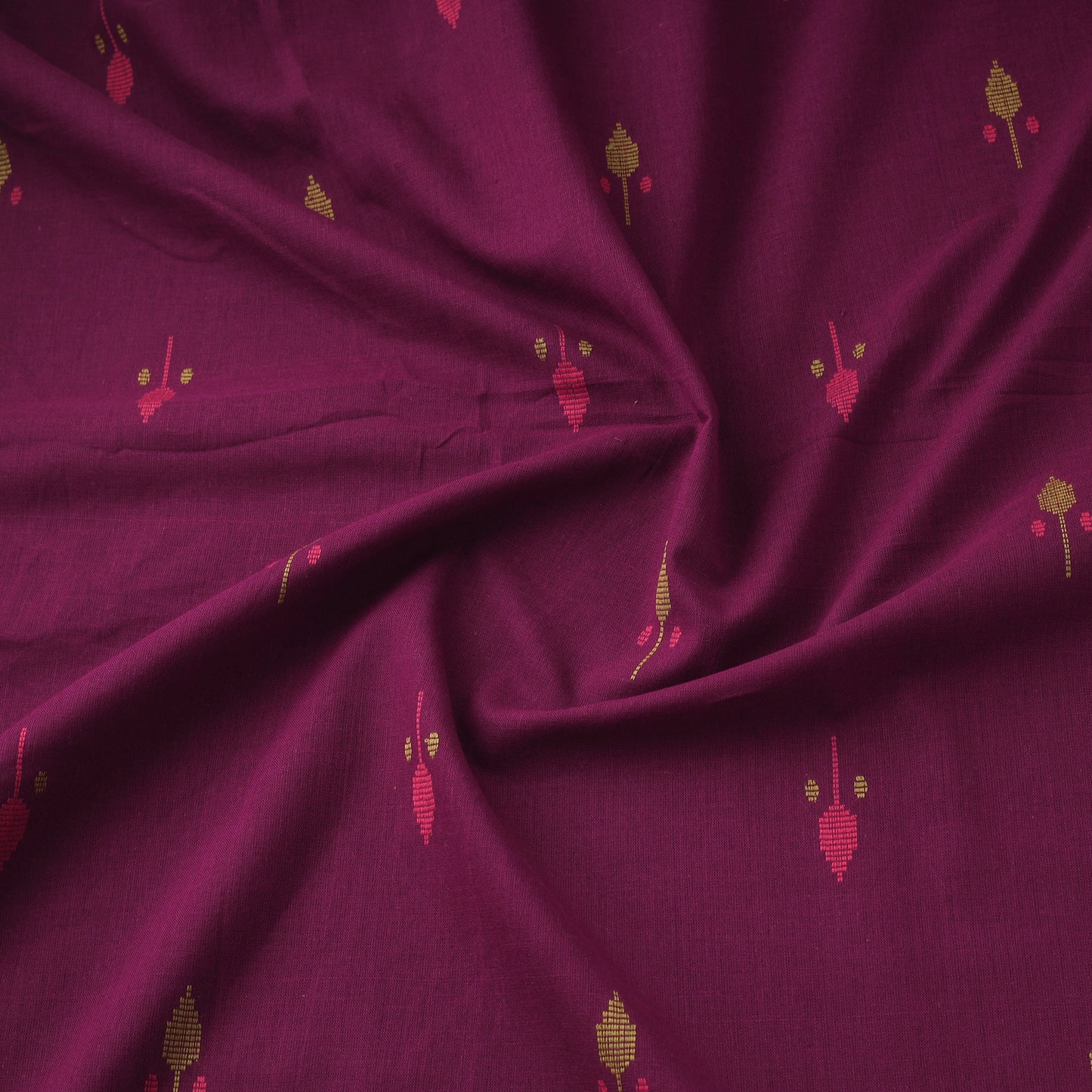 Prewashed Cotton Jacquard Buti Fabric 28