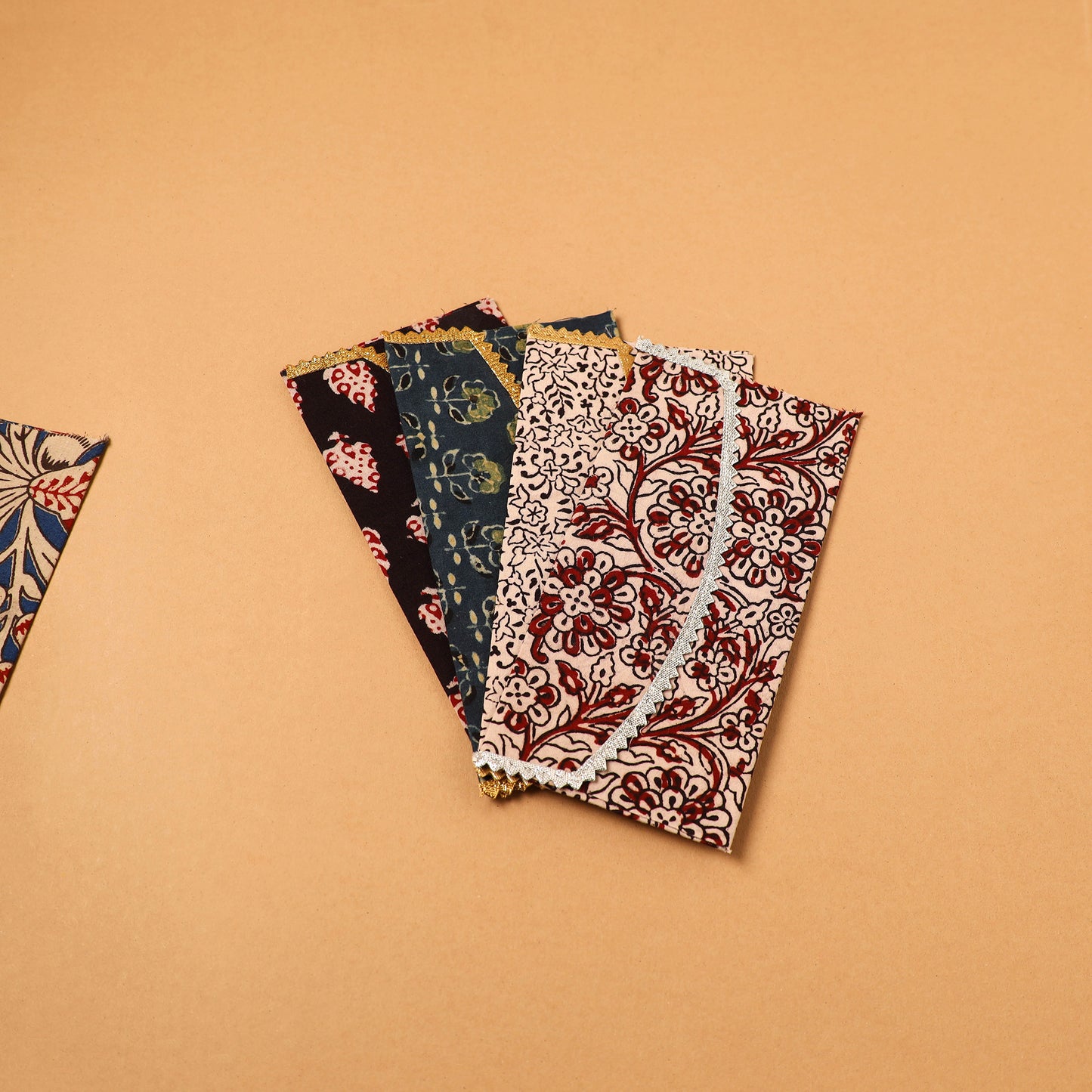  Handmade Fabric Envelope (Assorted Set of 5)