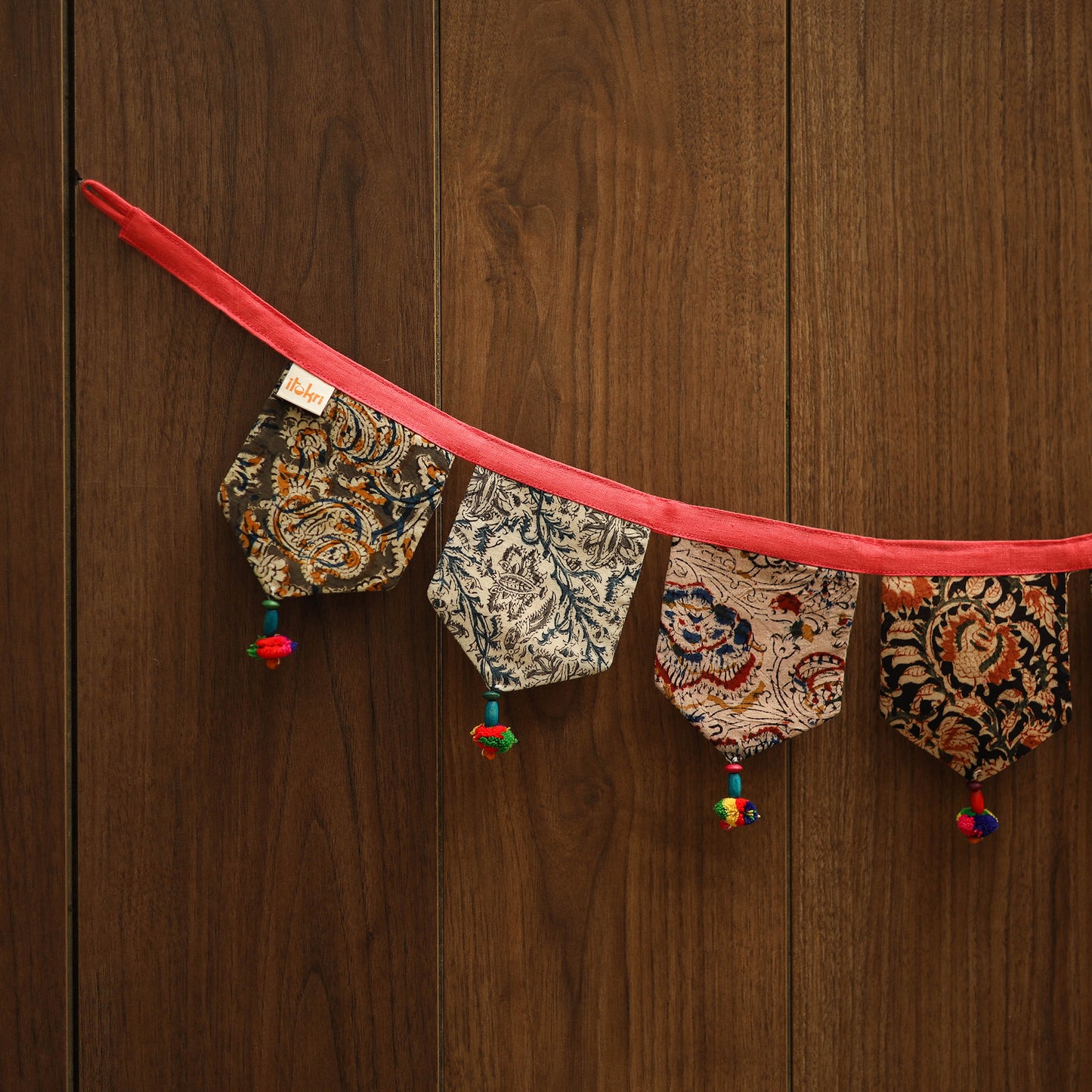 Multicolor - handmade fabric toran for home decor 40