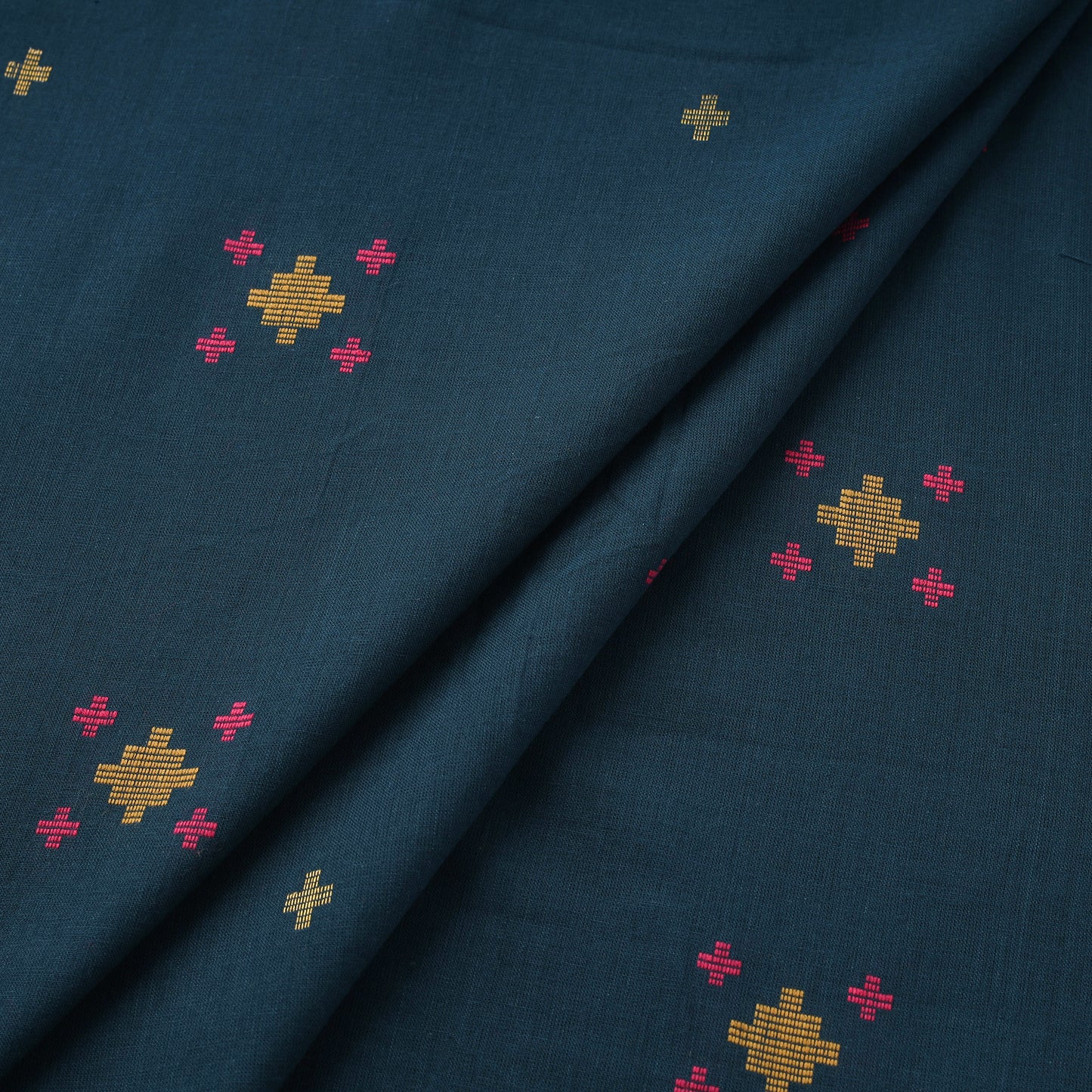 Prewashed Cotton Jacquard Buti Fabric 16