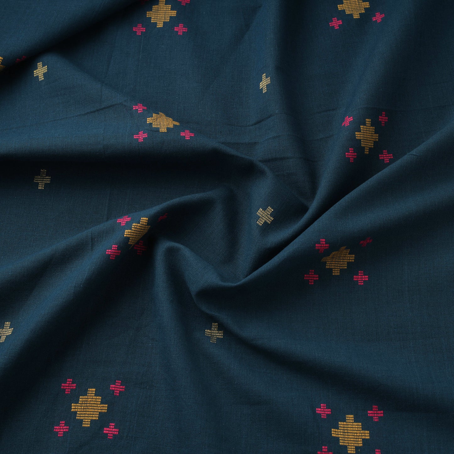 Prewashed Cotton Jacquard Buti Fabric 16