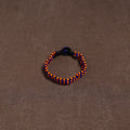 Orange - Bead Work Handmade Baiga Tribal Bracelet 25