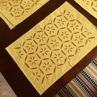 Applique Cut Work Table Runner with Table Mat Set 79