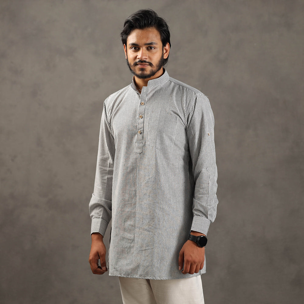 cotton stripe men kurta