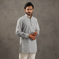 cotton stripe men kurta