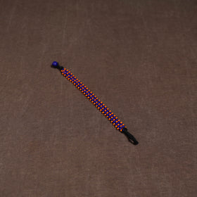Orange - Bead Work Handmade Baiga Tribal Bracelet 25