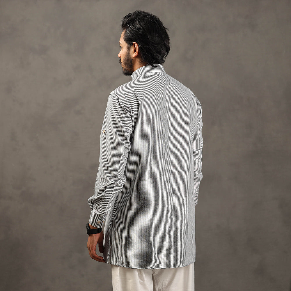 cotton stripe men kurta