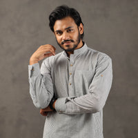 cotton stripe men kurta