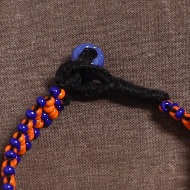 Pink - Bead Work Handmade Baiga Tribal Bracelet 26