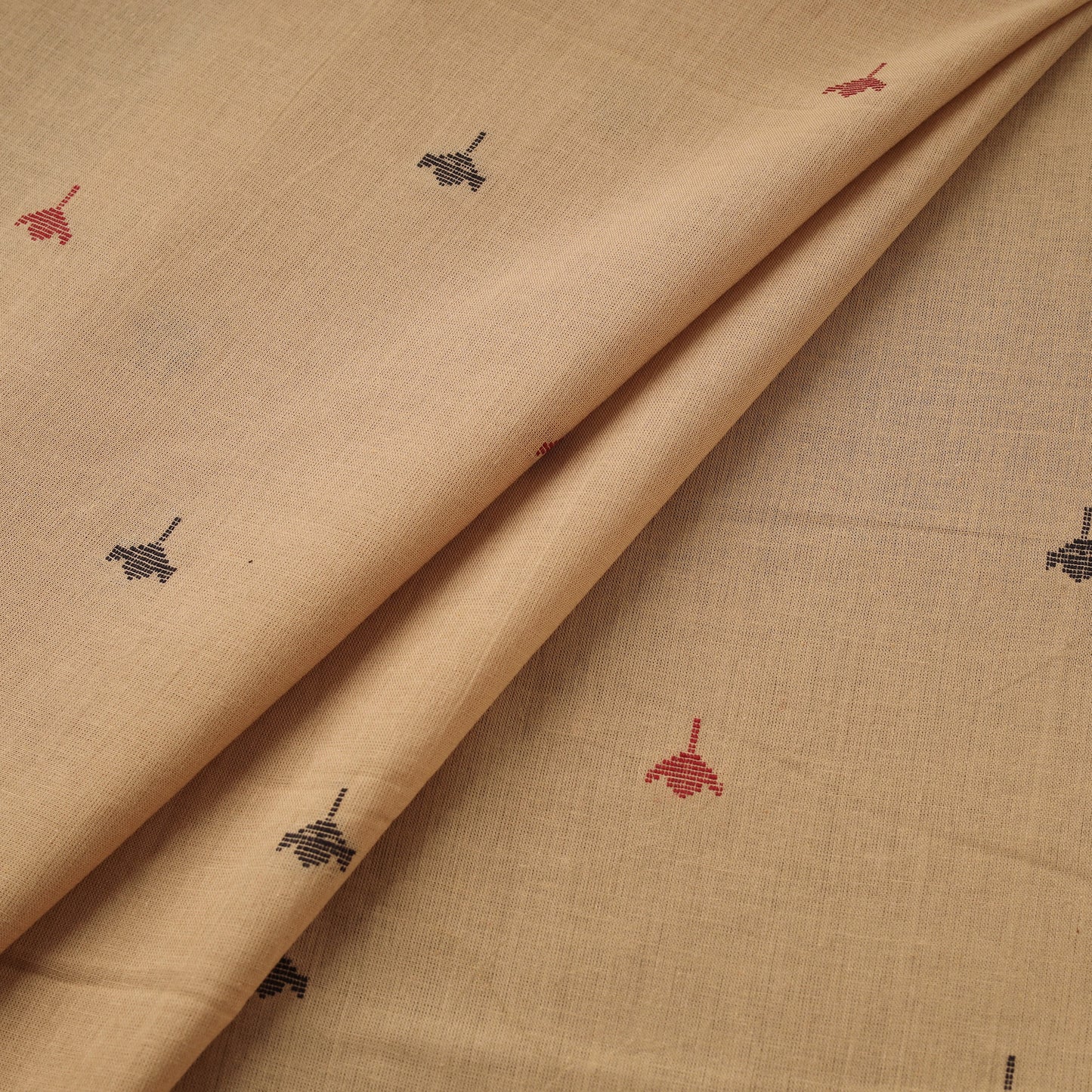 Prewashed Cotton Jacquard Buti Fabric 09