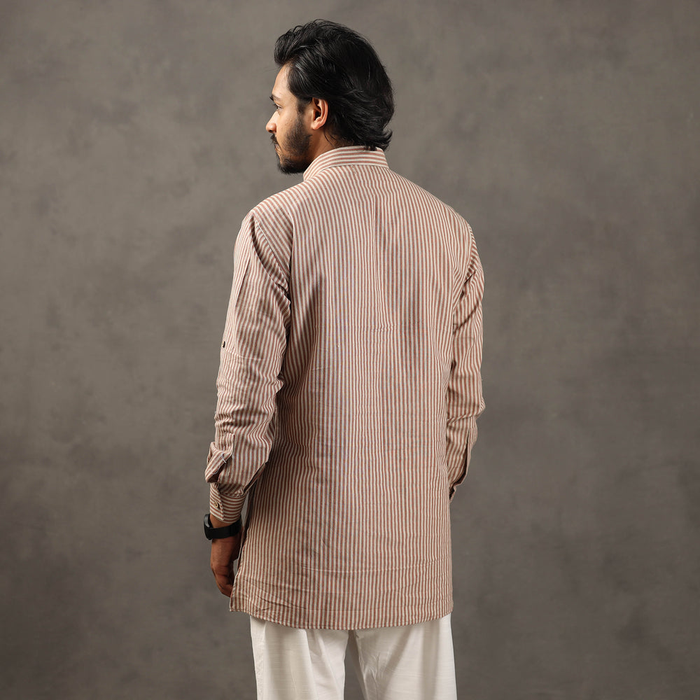 cotton stripe men kurta