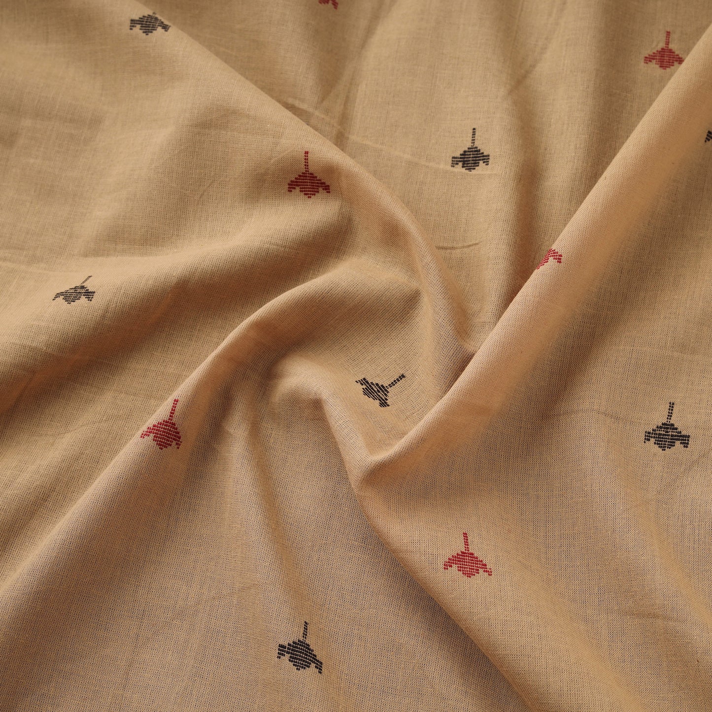 Prewashed Cotton Jacquard Buti Fabric 09