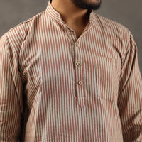 cotton stripe men kurta