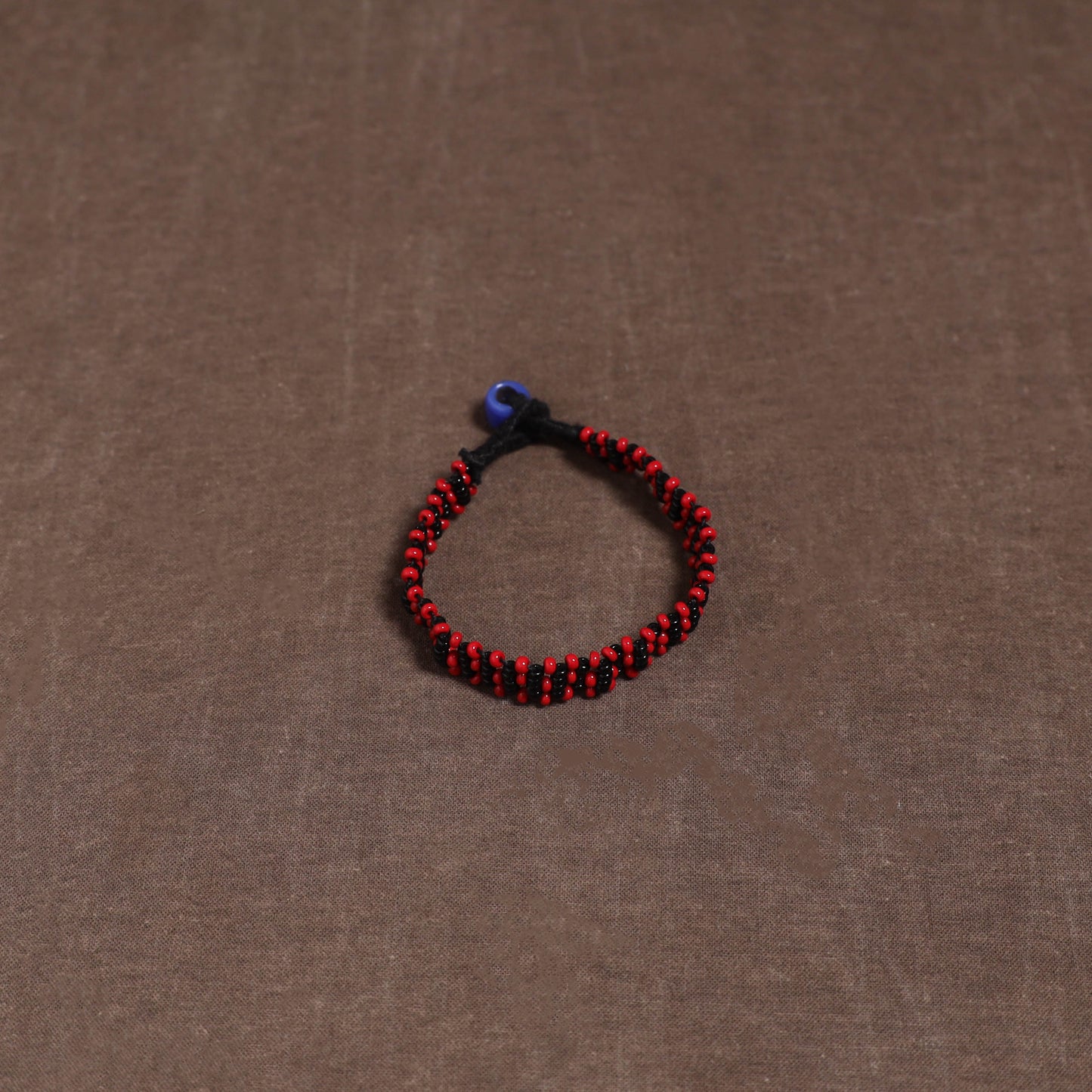 Red - Bead Work Handmade Baiga Tribal Bracelet 28