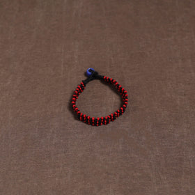 Red - Bead Work Handmade Baiga Tribal Bracelet 28