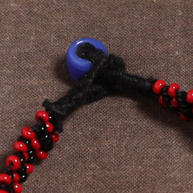 Red - Bead Work Handmade Baiga Tribal Bracelet 28