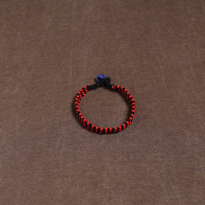 Red - Bead Work Handmade Baiga Tribal Bracelet 29