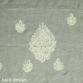 Chikankari with Parsi Style Embroidery Cotton Kurta Material