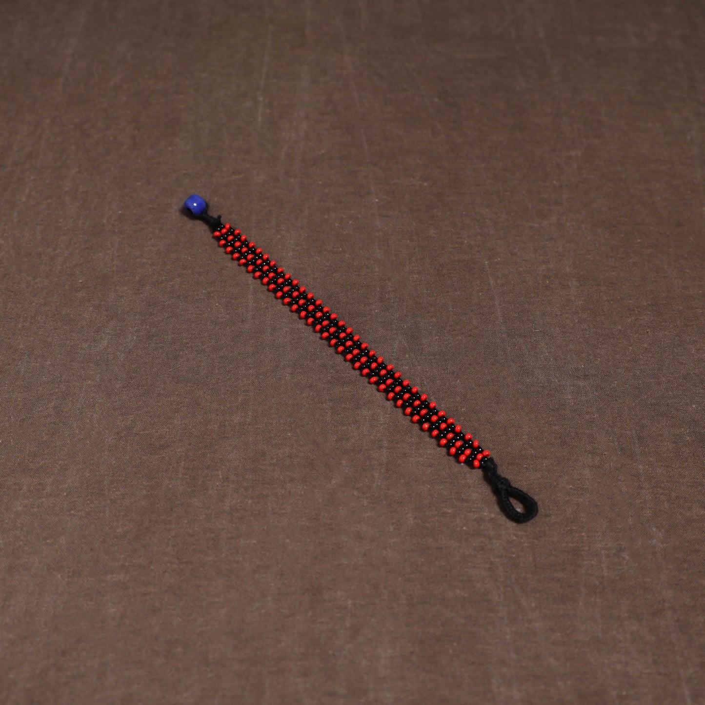 Red - Bead Work Handmade Baiga Tribal Bracelet 29