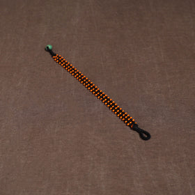 Orange - Bead Work Handmade Baiga Tribal Bracelet 30