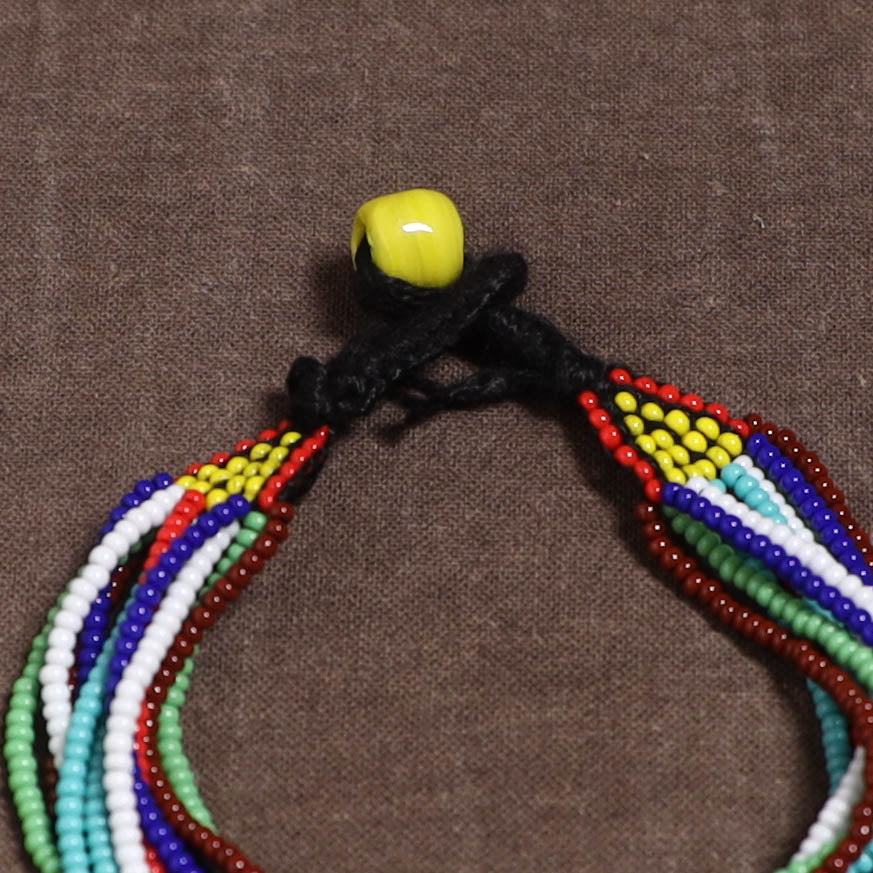Multicolor - Bead Work Handmade Baiga Tribal Bracelet 31