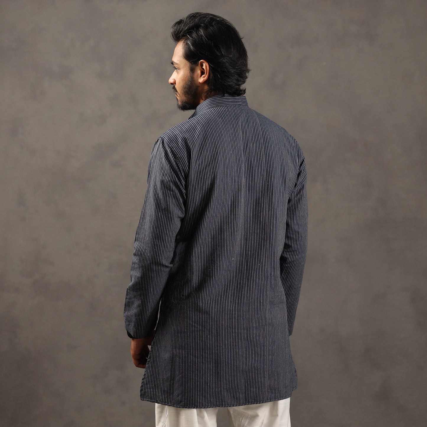 cotton stripe men kurta