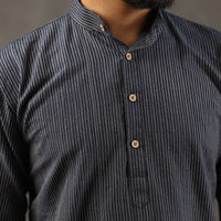 cotton stripe men kurta