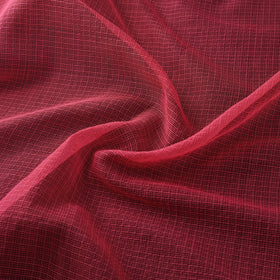 Kota Doria Cotton Plain Fabric 22