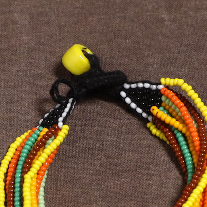 Multicolor - Bead Work Handmade Baiga Tribal Bracelet 32