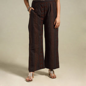 Grey Bagh Block Print Natural Dyed Cotton Palazzo