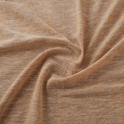 Brown - Kutch Organic Kala Cotton Pure Handwoven Fabric 01