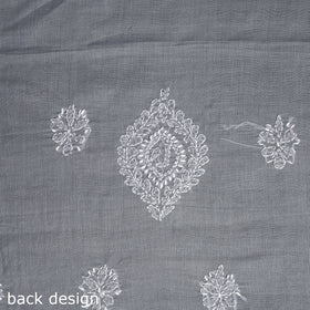 Chikankari with Parsi Style Embroidery Cotton Kurta Material